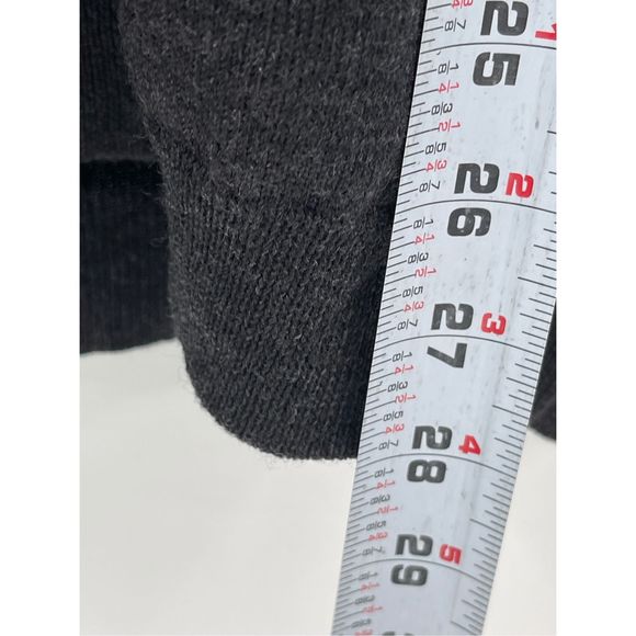 Brooks Brothers Sweater V Neck Men XL Gray Merino Wool Pullover Long Sleeve - Picture 3 of 7